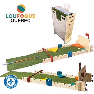 Double Mini-Golf Holes in a Box from L3 Loufoque Quebec